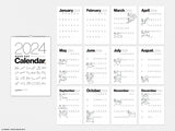 2024 Formula 1 Calendar - Unique Minimalist Large Wall Calendar