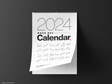 2024 Formula 1 Calendar - Unique Minimalist Large Wall Calendar