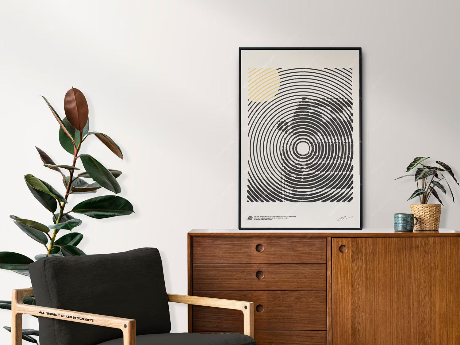 Jeep Renegade Print | Original Wall Art Poster | Mid-Century Modern Decor