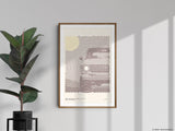 Toyota Land Cruiser FJ60 Print | Original Wall Art Poster | Mid-Century Modern Decor