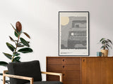 Ford Bronco Print | Classic Bronco | Original Wall Art Poster | Mid-Century Modern Decor