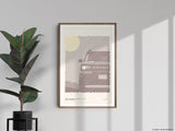 Ford Bronco Sport Print | Original Wall Art Poster | Mid-Century Modern Decor