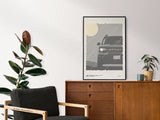 Ford Bronco Sport Print | Original Wall Art Poster | Mid-Century Modern Decor