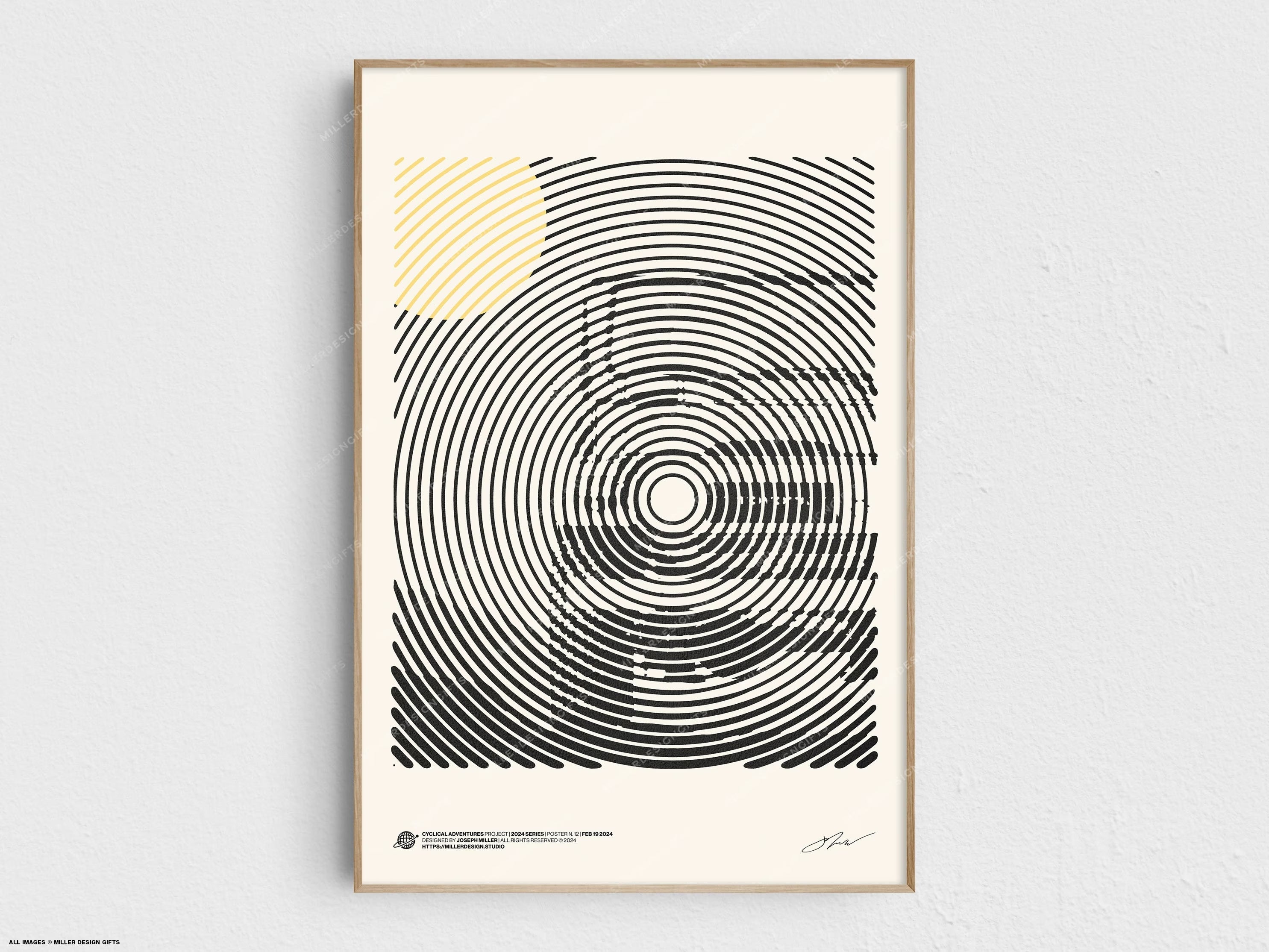 Toyota Land Cruiser FJ40 Print | Original Wall Art Poster | Mid-Century Modern Decor